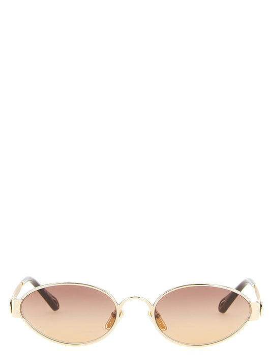 Chloé Sonnenbrille aus mehrfarbigem Metall
