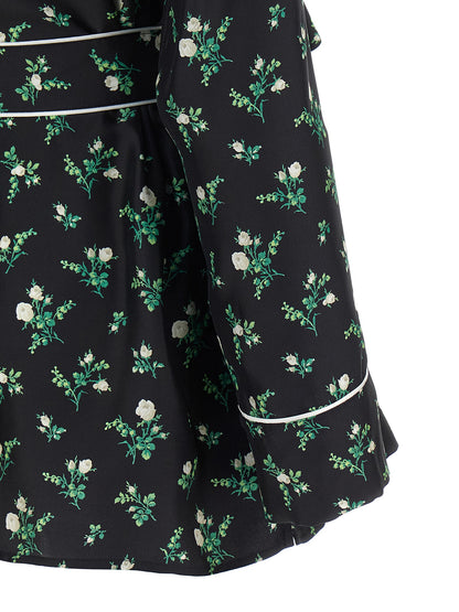 Dolce & Gabbana Schwarze Seidenbluse
