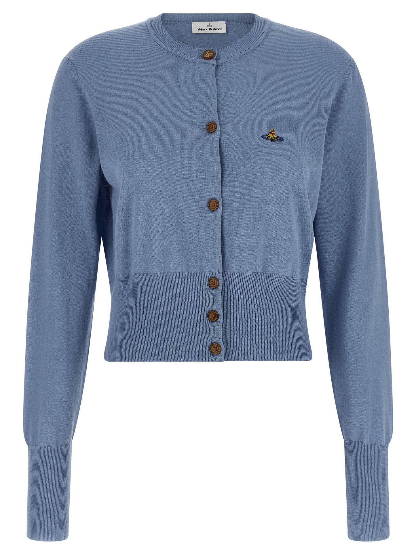 Vivienne Westwood Blauer Baumwollcardigan