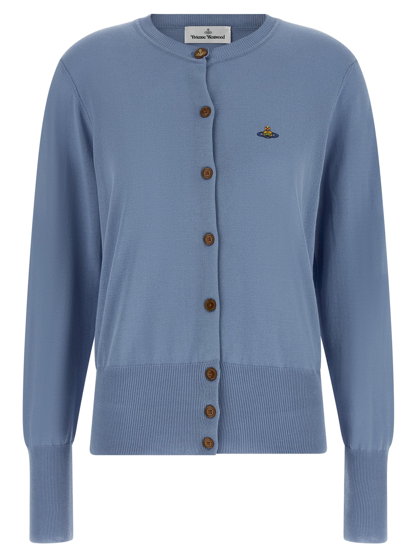 Vivienne Westwood Blauer Baumwollcardigan