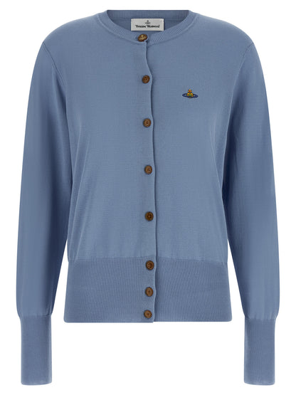 Vivienne Westwood Blauer Baumwollcardigan