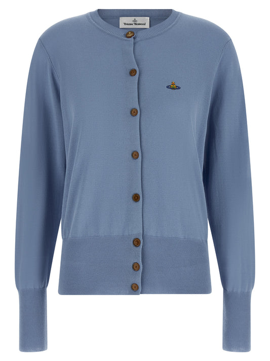 Vivienne Westwood Blauer Baumwollcardigan