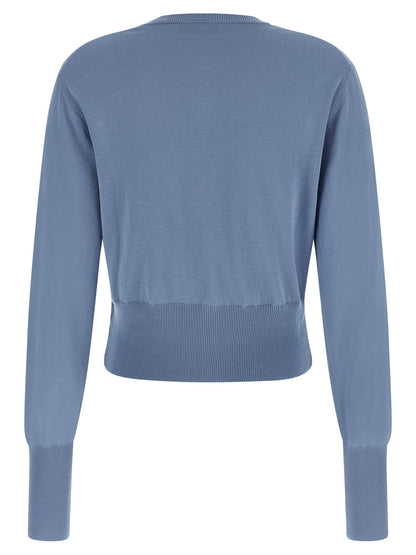 Vivienne Westwood Blauer Baumwollcardigan