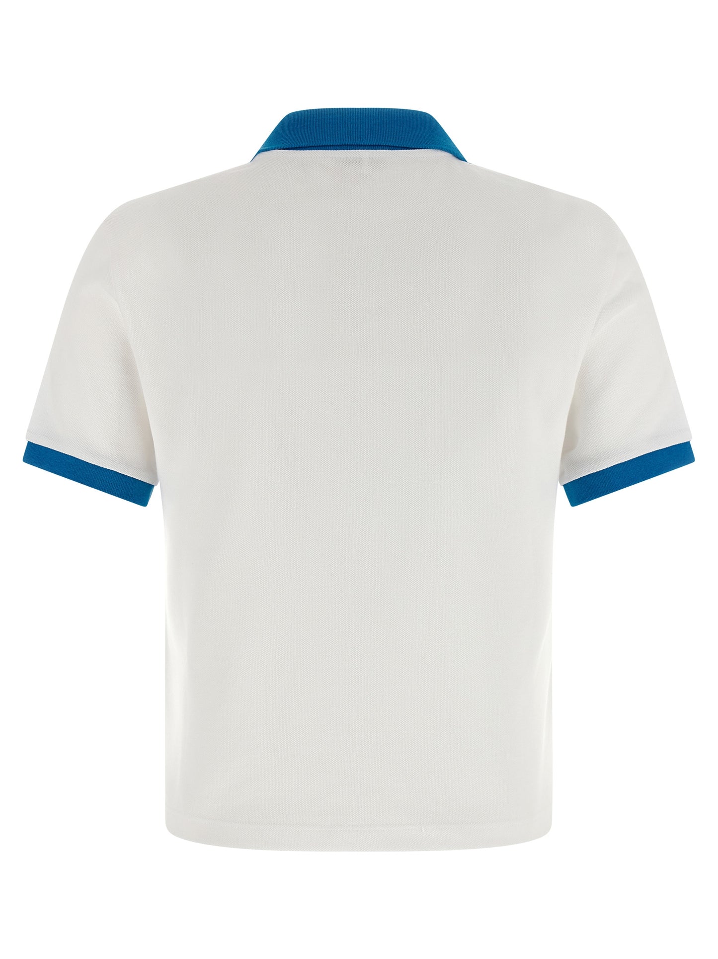 Versace Blaues Baumwoll-Polohemd