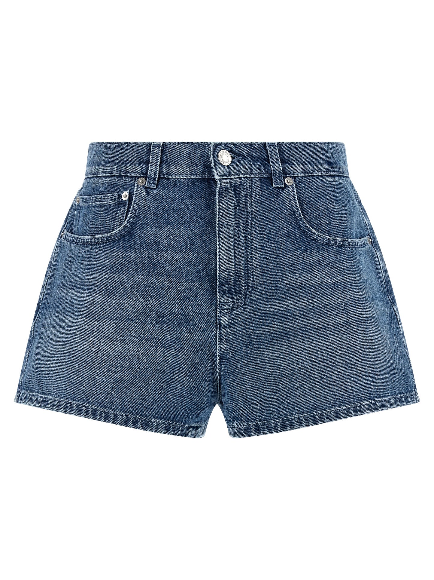 Moschino Blaue Baumwoll-Bermudashorts