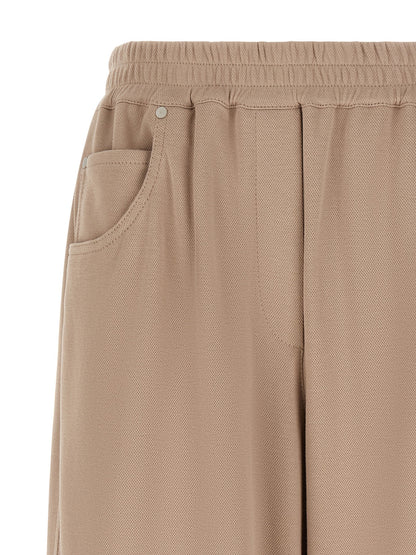 Brunello Cucinelli Braune Baumwoll-Bermudashorts