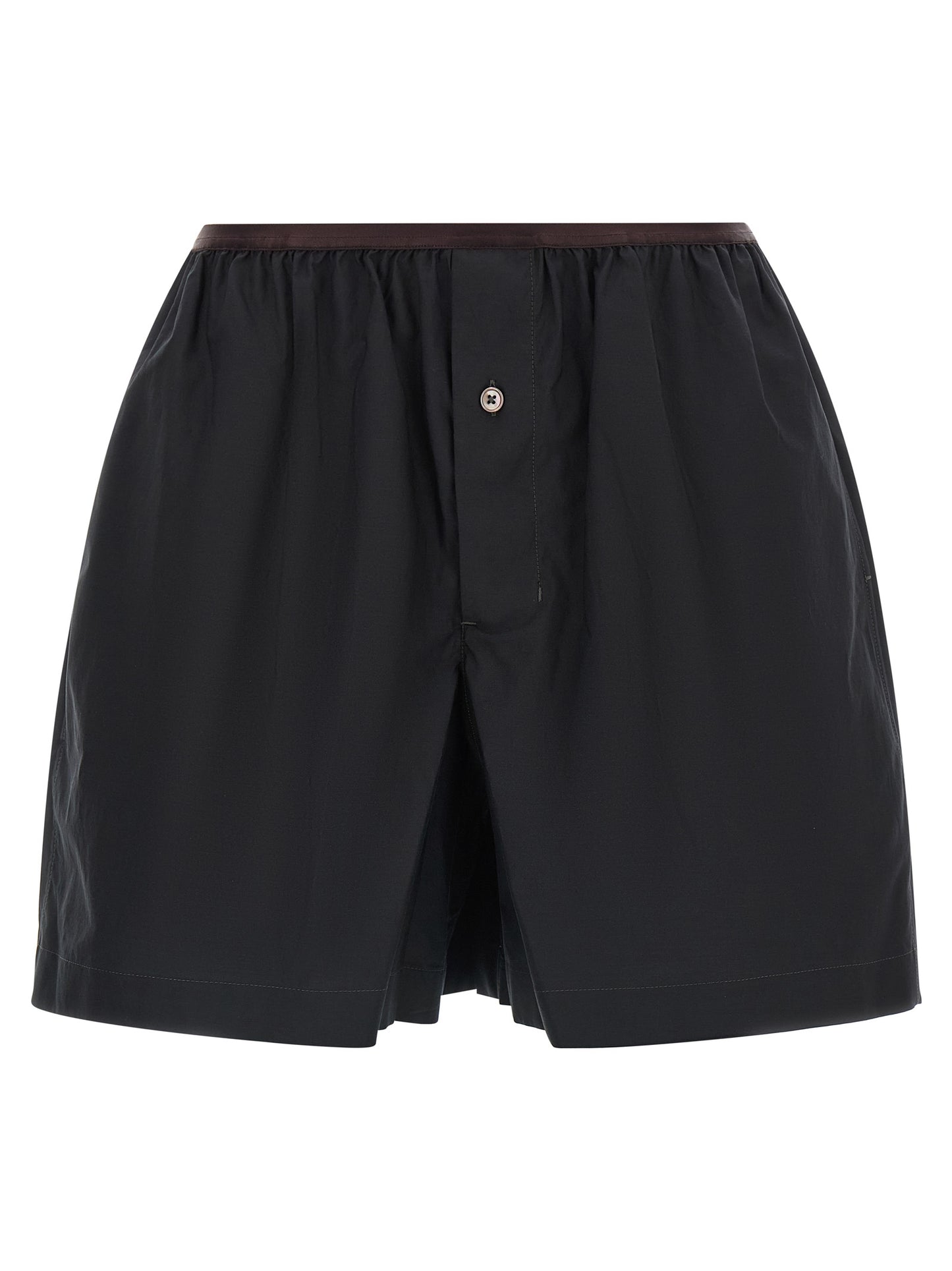 Lemaire Graue Cargoshorts aus Baumwolle