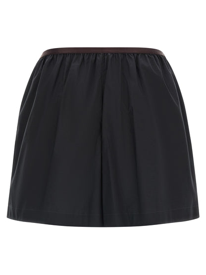 Lemaire Graue Cargoshorts aus Baumwolle