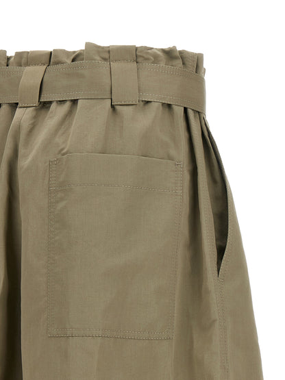 Brunello Cucinelli Zweifarbige Baumwoll-Bermudashorts