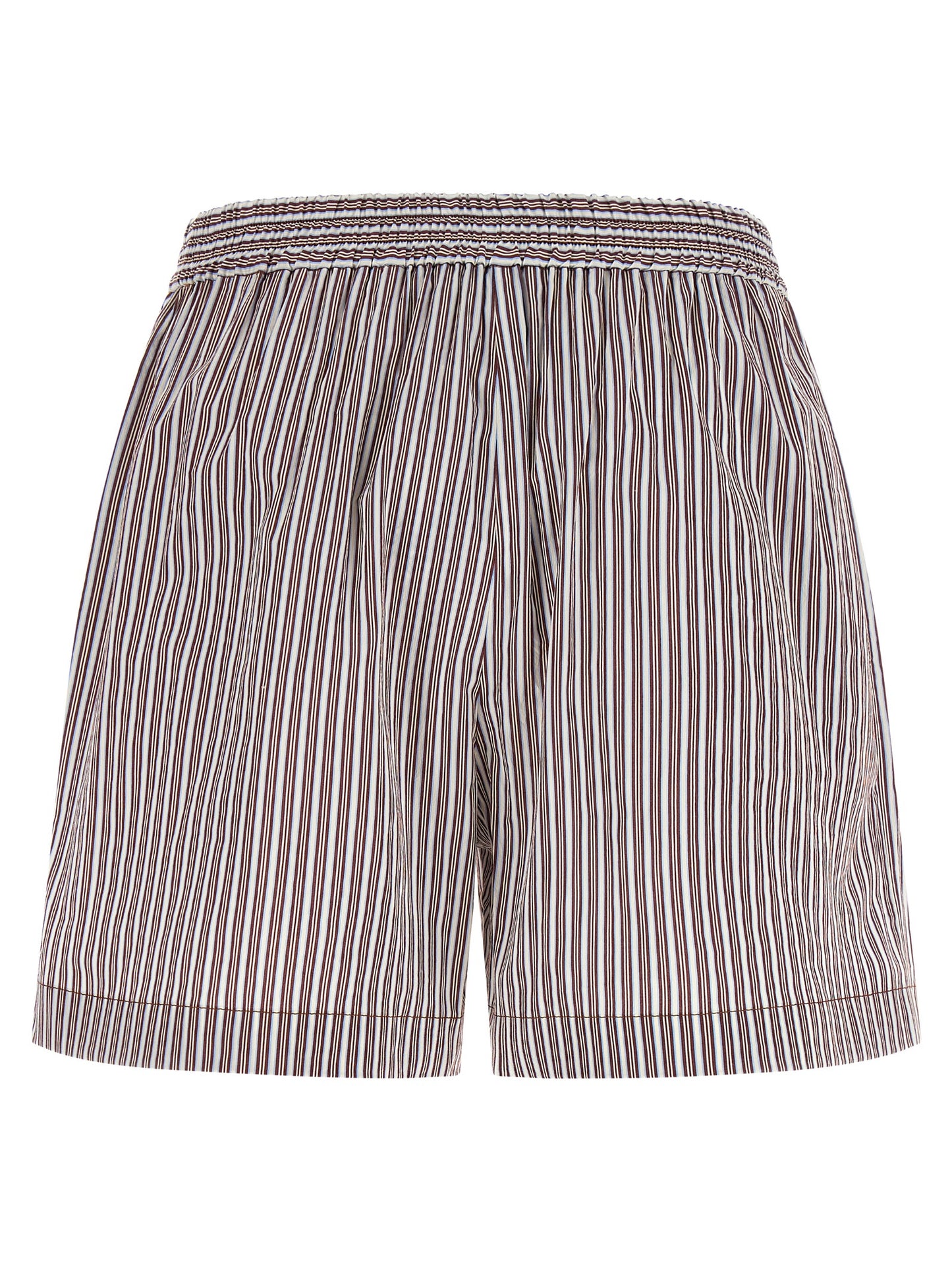 Brunello Cucinelli Bordeaux Baumwoll-Bermudashorts