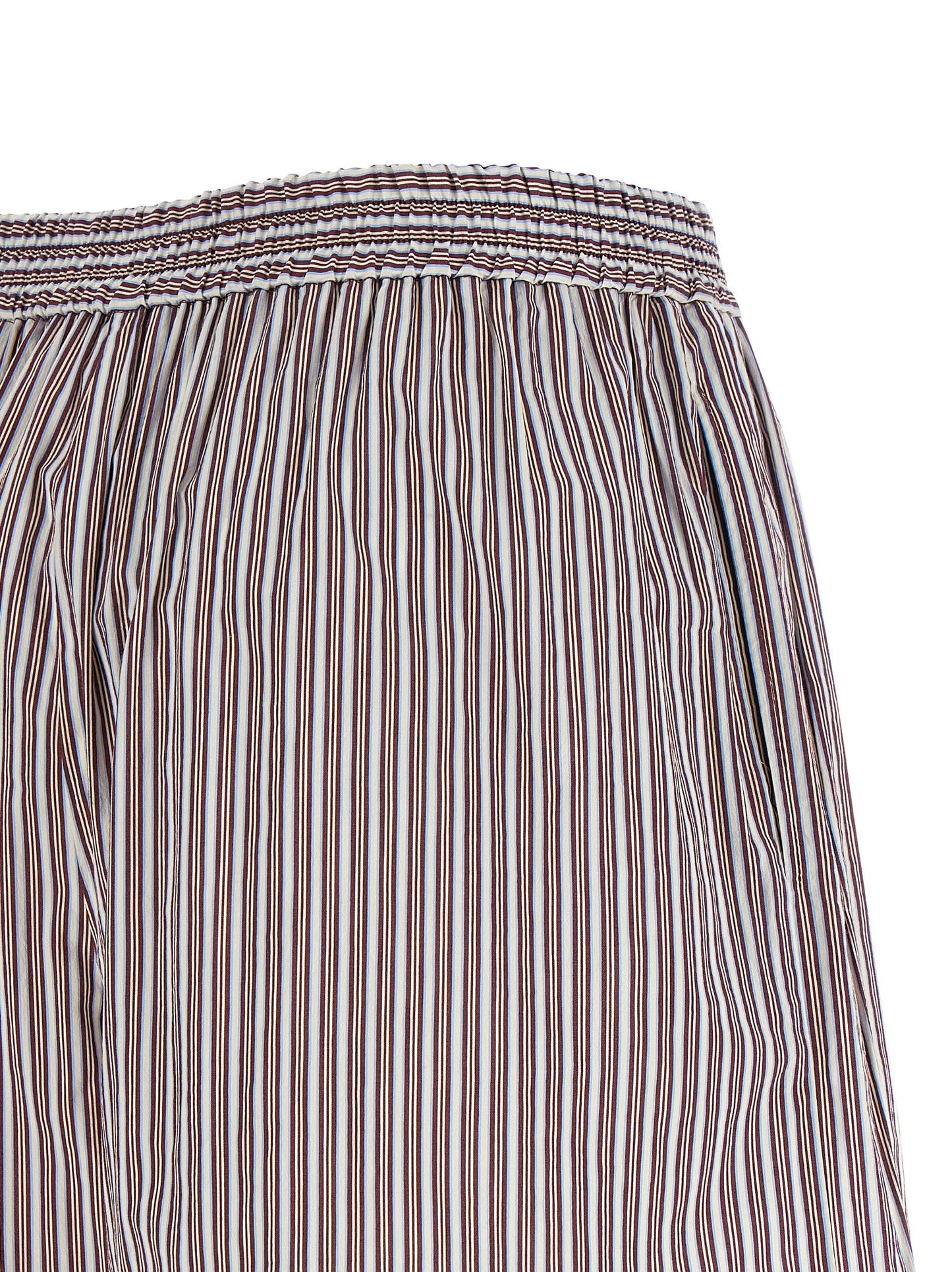 Brunello Cucinelli Bordeaux Baumwoll-Bermudashorts