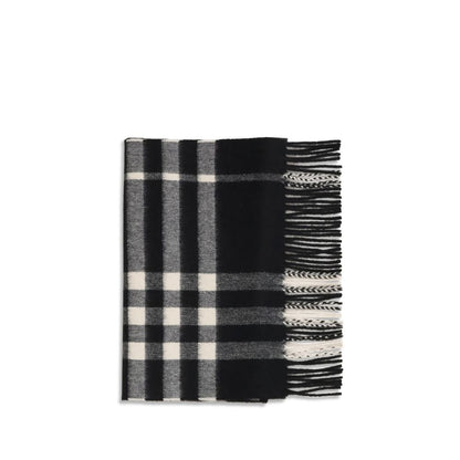 Burberry Schwarzer Kaschmirschal