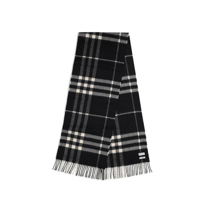 Burberry Schwarzer Kaschmirschal