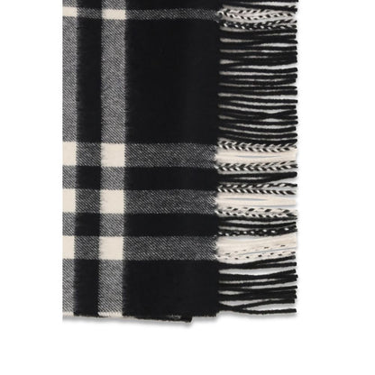 Burberry Schwarzer Kaschmirschal