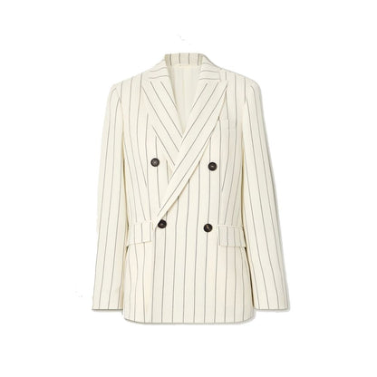 Brunello Cucinelli Weißer Wollblazer