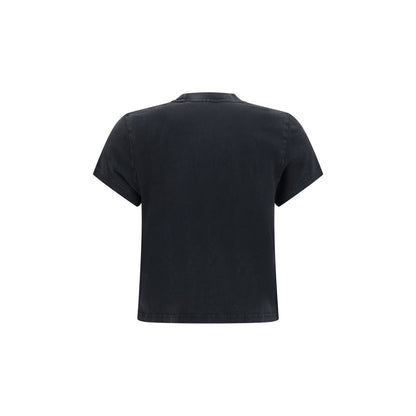 Alexander Wang Graues Baumwoll-T-Shirt