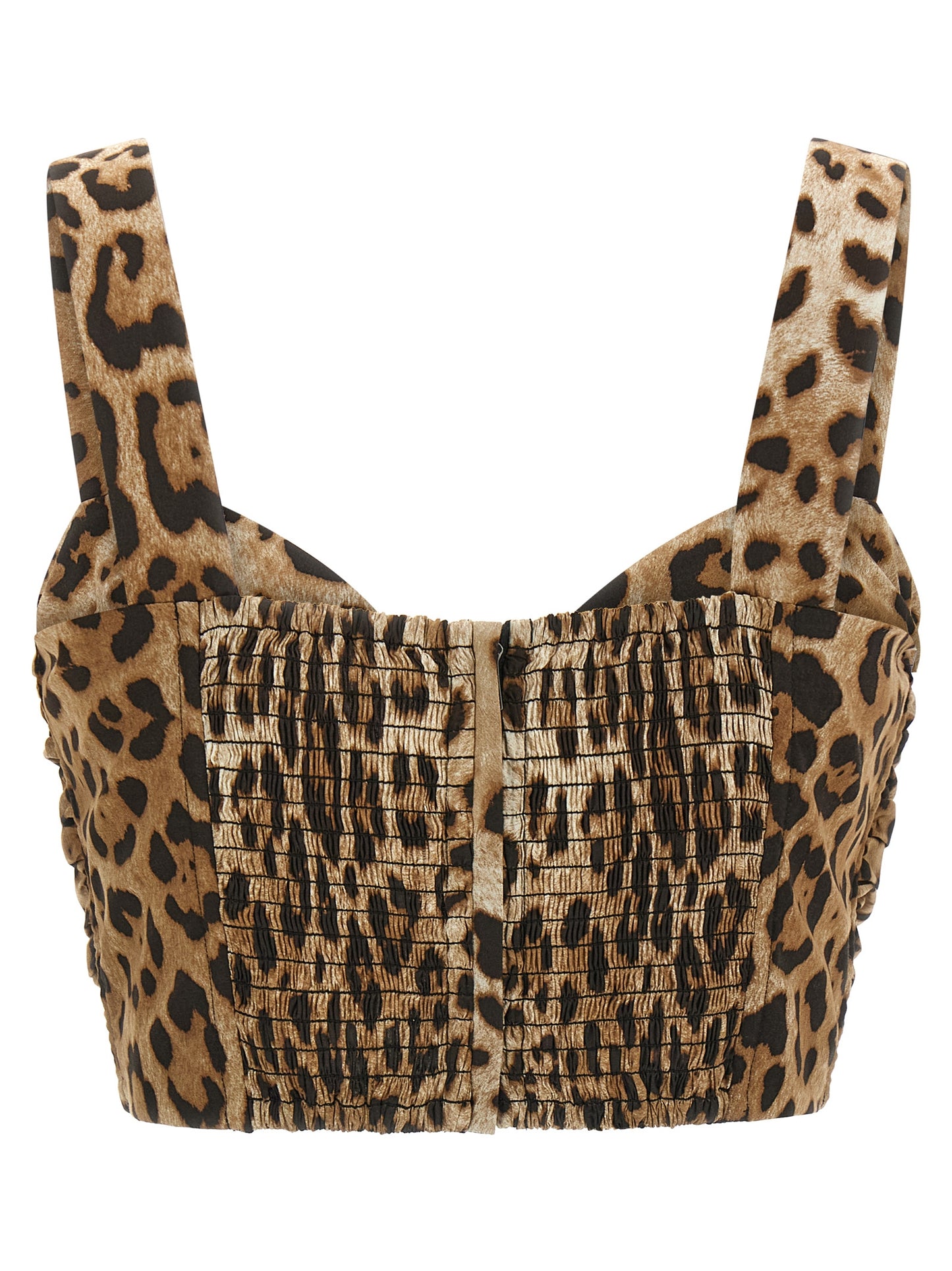 Dolce & Gabbana Braune Baumwollbluse