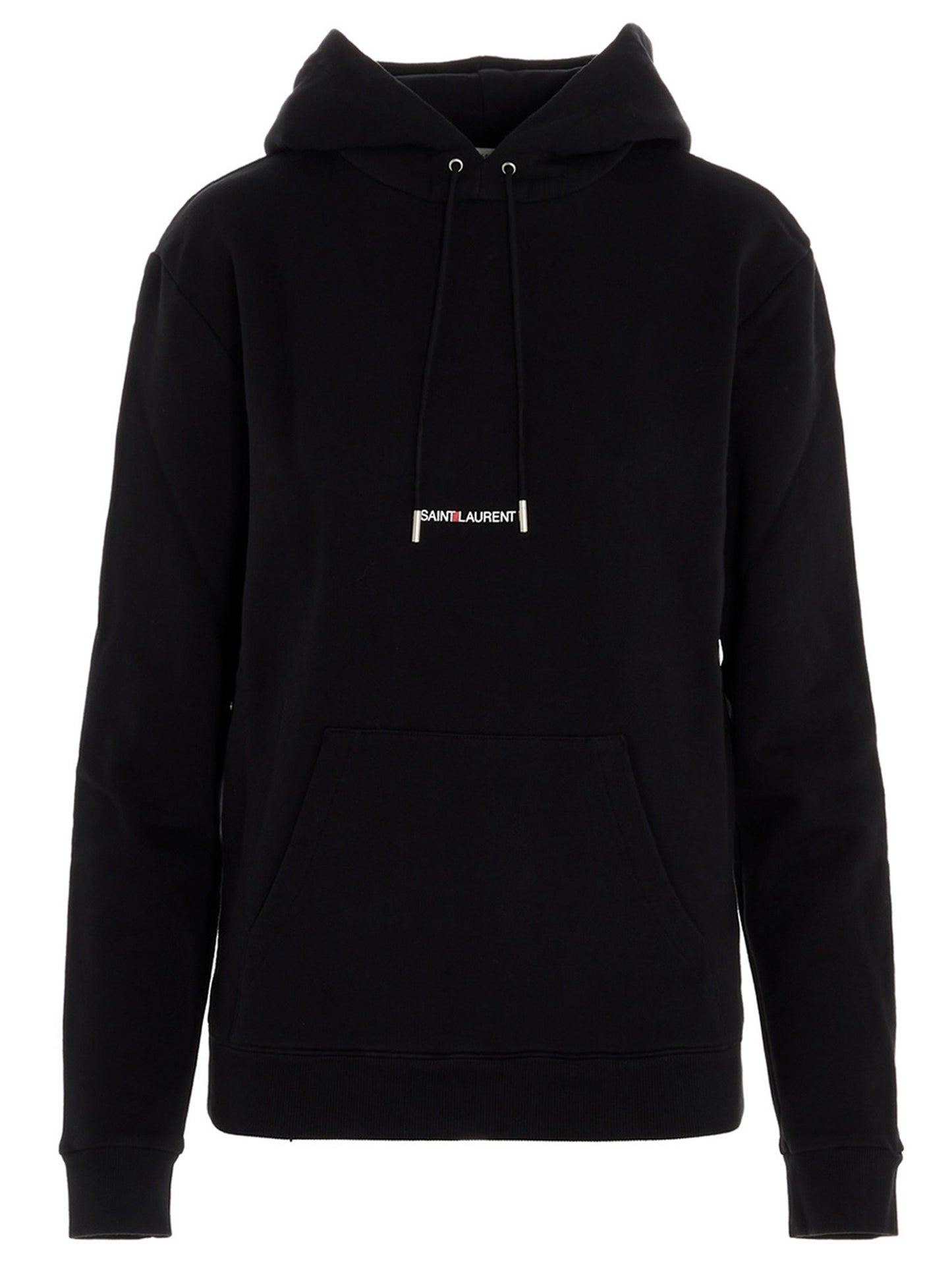 Saint Laurent Schwarzer Baumwoll-Sweatshirt