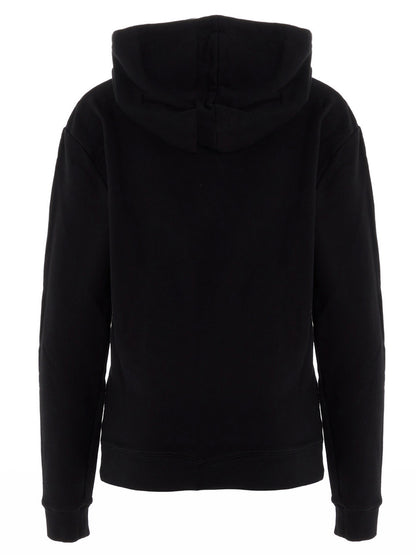 Saint Laurent Schwarzer Baumwoll-Sweatshirt