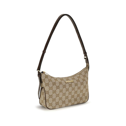 Gucci Beige Stoff-Handtasche