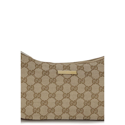 Gucci Beige Stoff-Handtasche