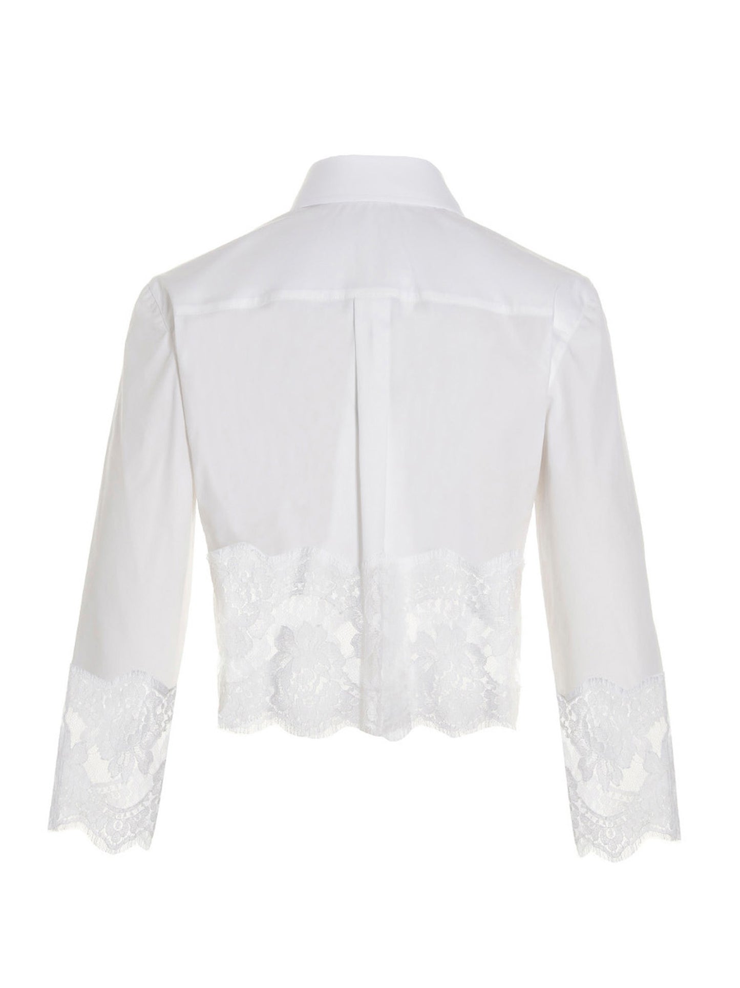 Dolce & Gabbana Weiße Baumwollbluse