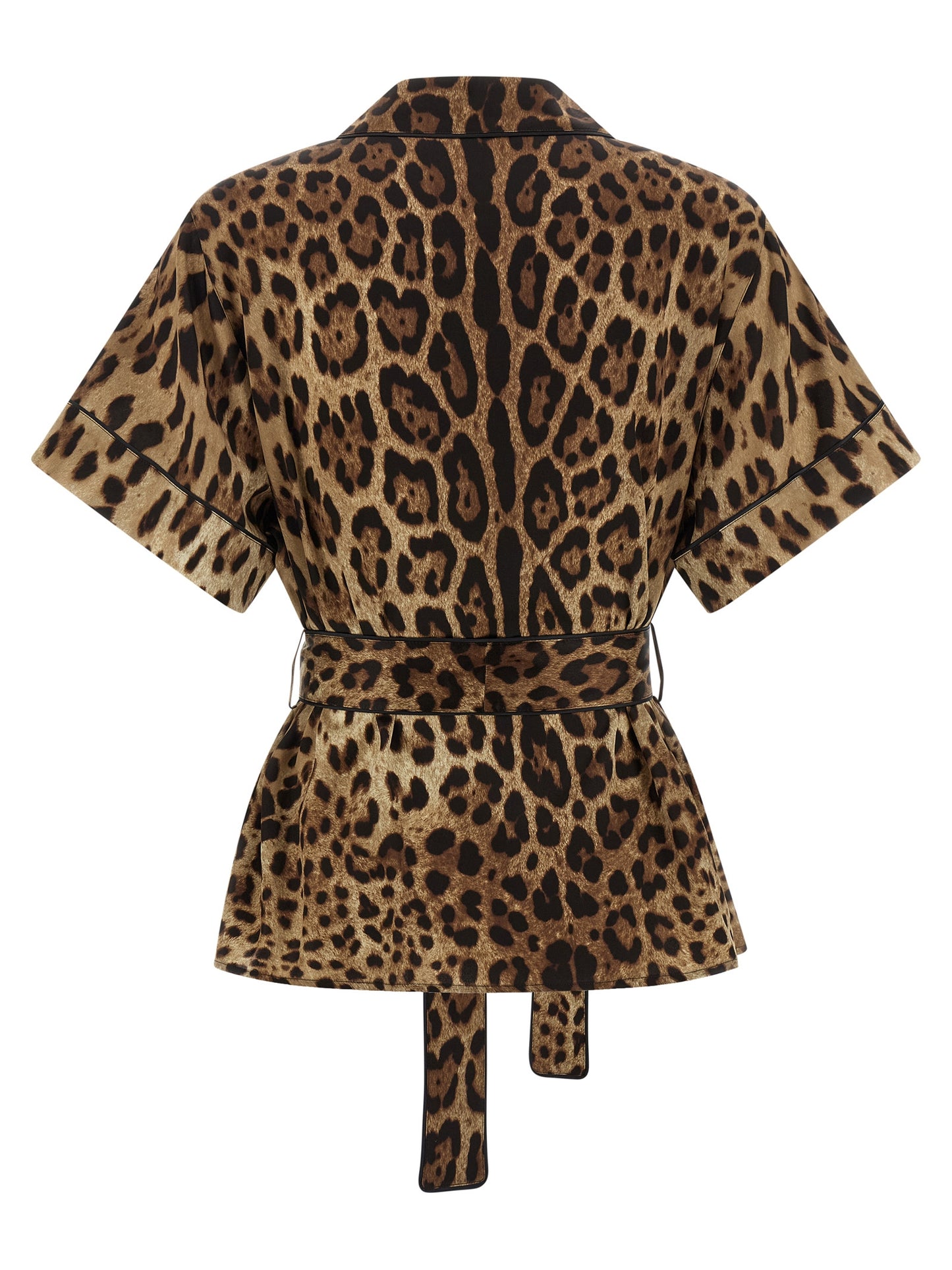 Dolce & Gabbana Braune Seidenbluse