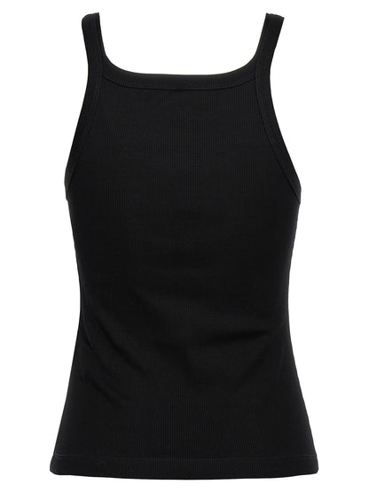 Fendi Schwarzes Baumwoll-T-Shirt