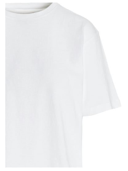Khaite Weißes Baumwoll-T-Shirt