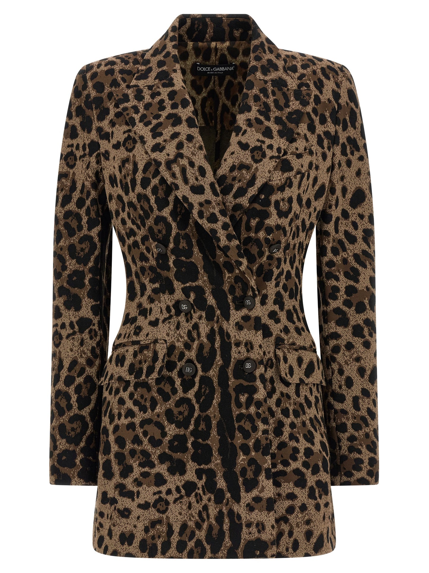 Dolce & Gabbana Brauner Viskose-Blazer