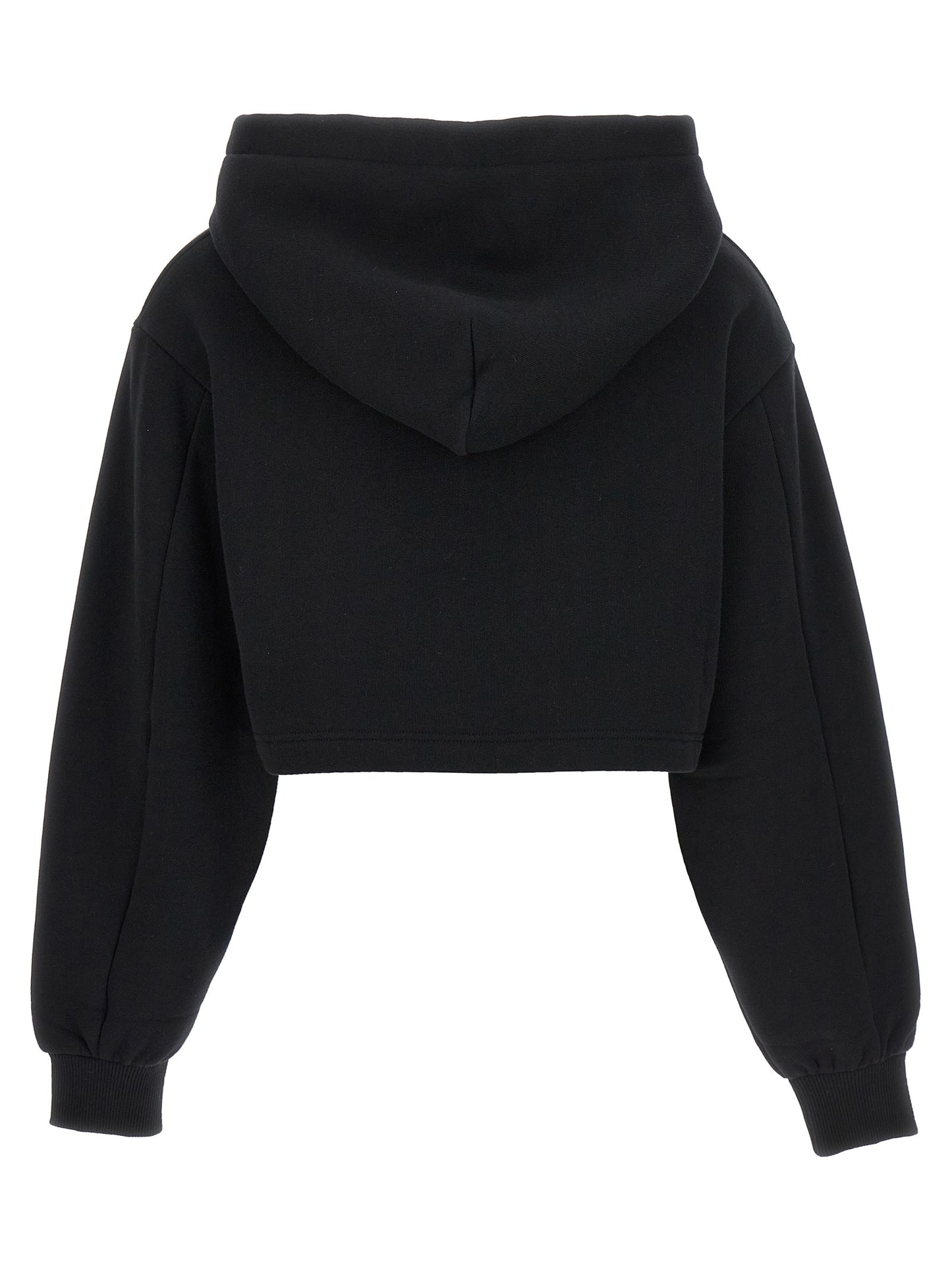 Dolce & Gabbana Schwarzer Baumwoll-Hoodie