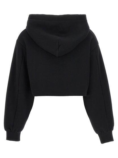 Dolce & Gabbana Schwarzer Baumwoll-Hoodie