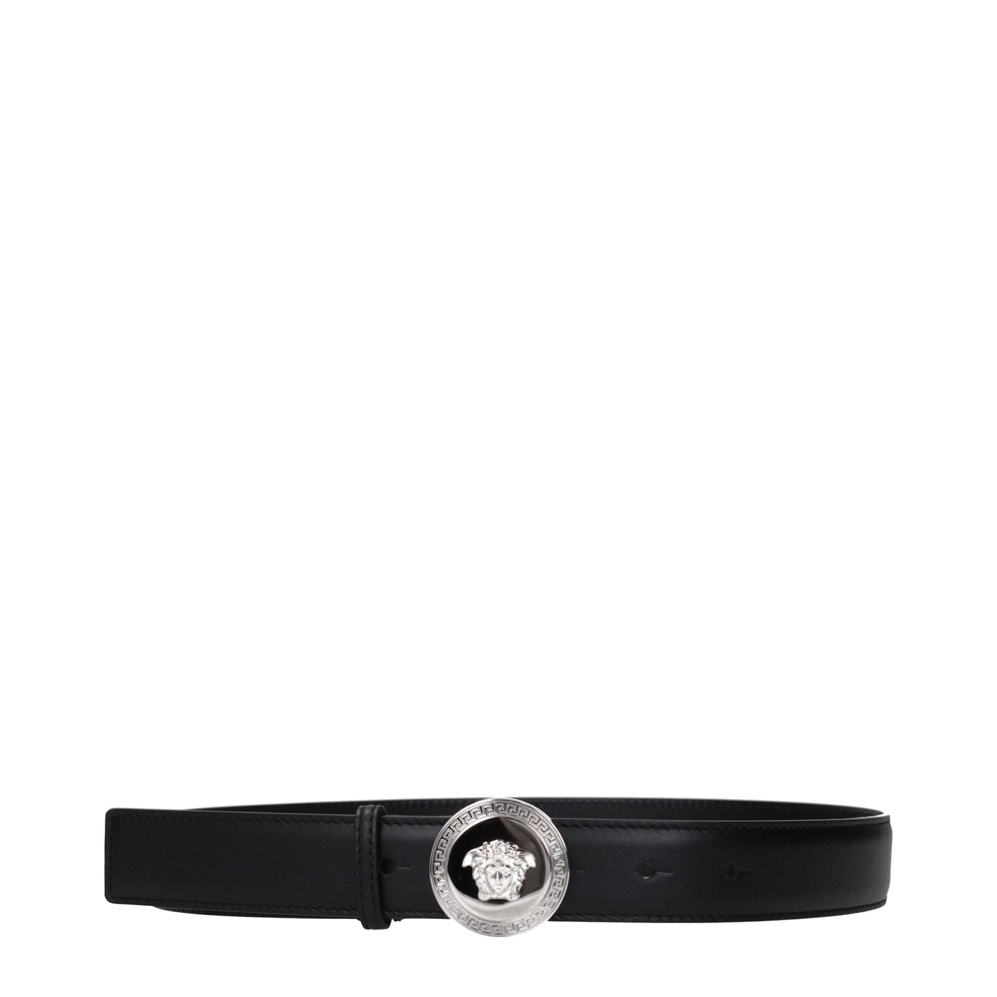 Versace Schwarzer Ledergürtel Regular