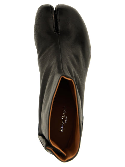 Maison Margiela Schwarze Ankle Boots aus Nappa-Leder / Kalbsleder