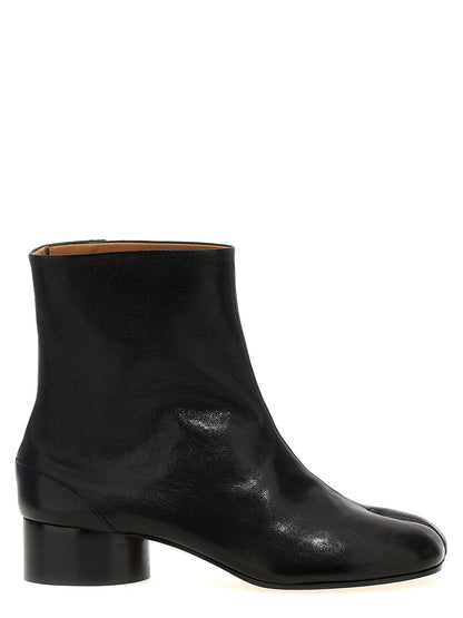 Maison Margiela Schwarze Stiefeletten aus Lammleder