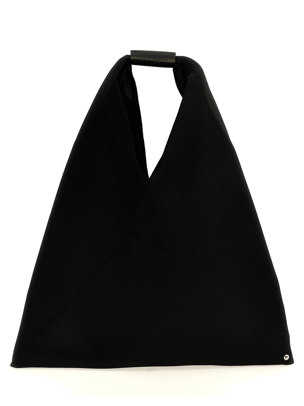 MM6 Maison Margiela Schwarze Schultertasche aus Polyester – Produktansicht 1 | Arca Lucia
