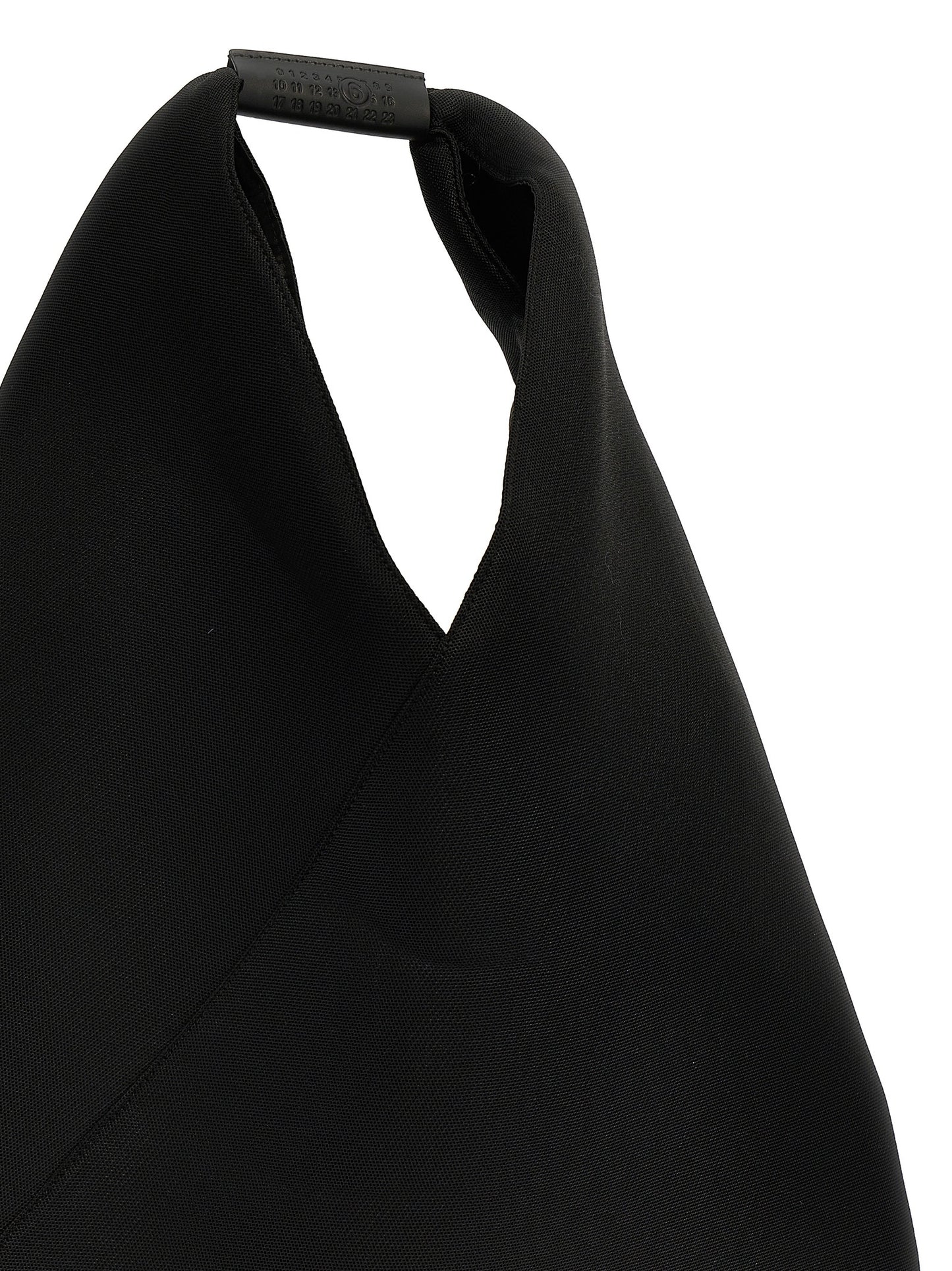 MM6 Maison Margiela Schwarze Schultertasche aus Polyester