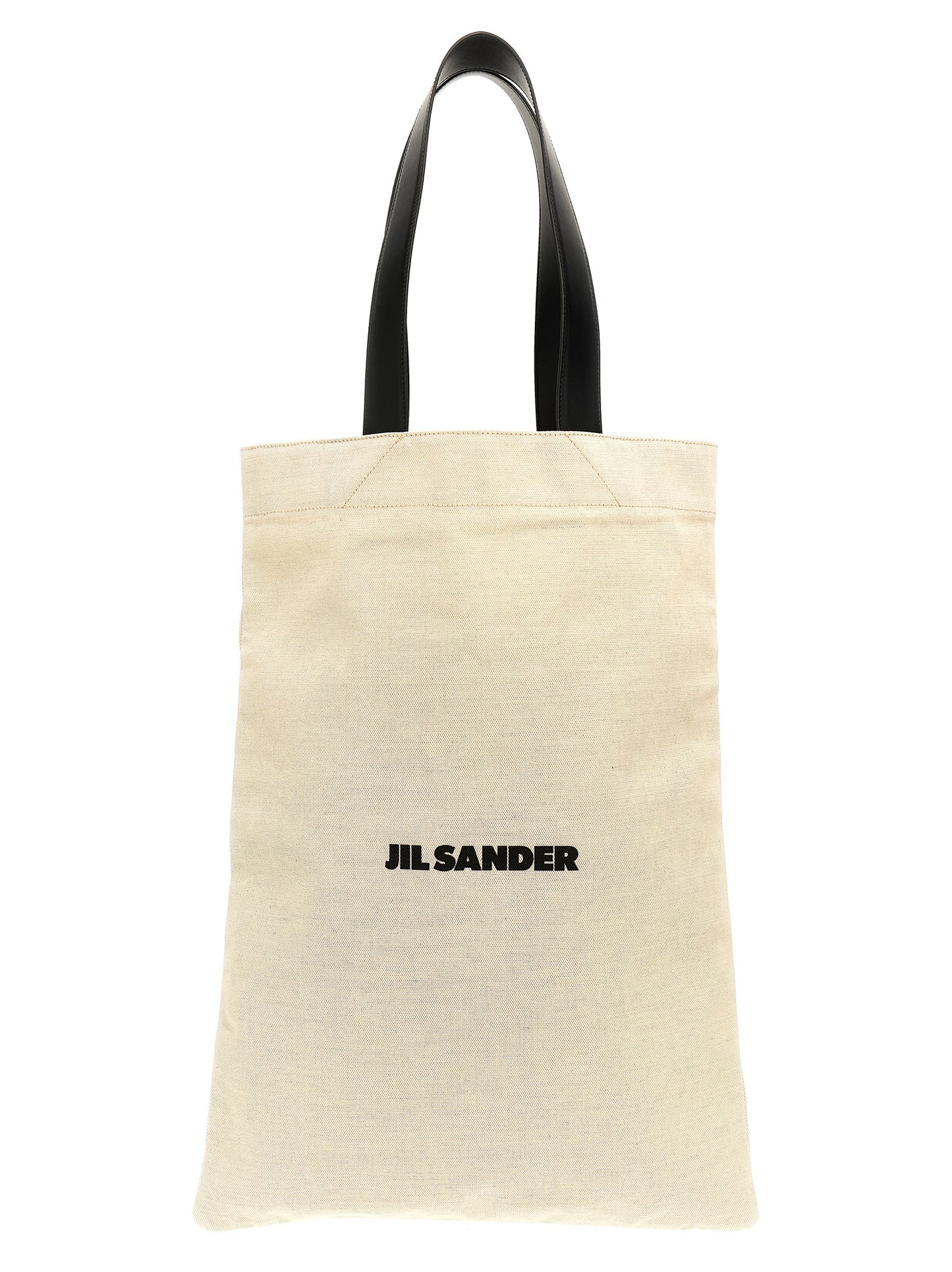 Jil Sander Zweifarbige Baumwolltasche