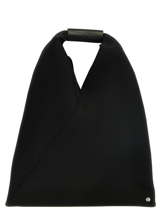 MM6 Maison Margiela Schwarze Schultertasche aus Polyester