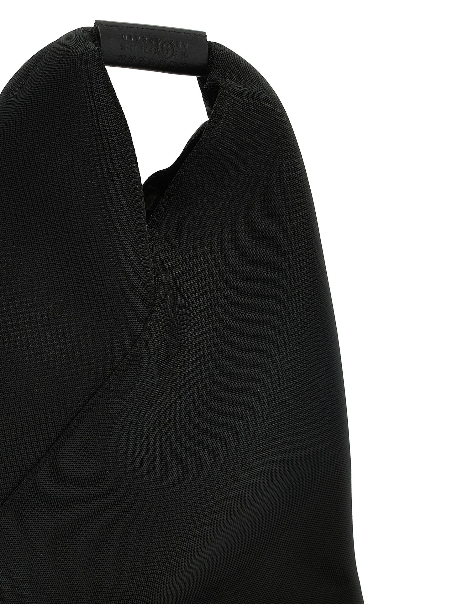 MM6 Maison Margiela Schwarze Schultertasche aus Polyester