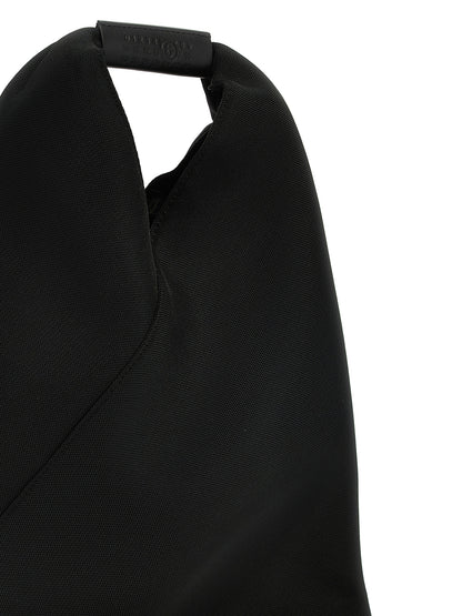 MM6 Maison Margiela Schwarze Schultertasche aus Polyester
