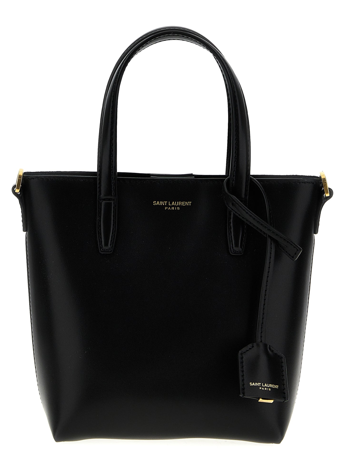 Saint Laurent Schwarze Kalbsleder-Tasche