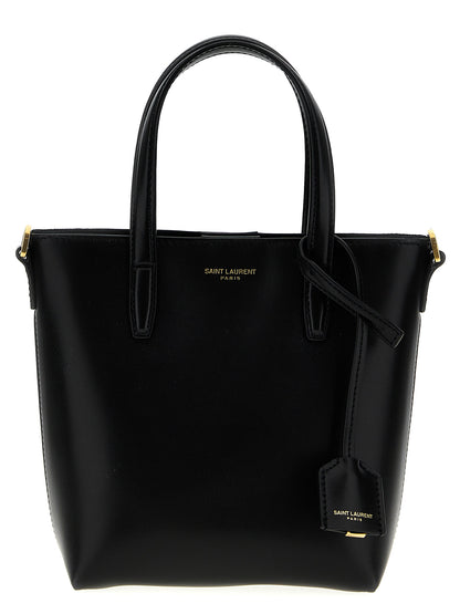 Saint Laurent Schwarze Kalbsleder-Tasche
