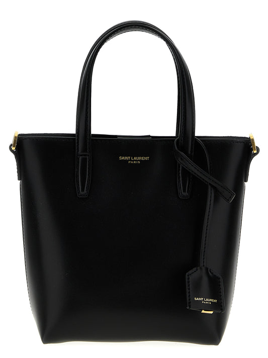 Saint Laurent Schwarze Kalbsleder-Tasche