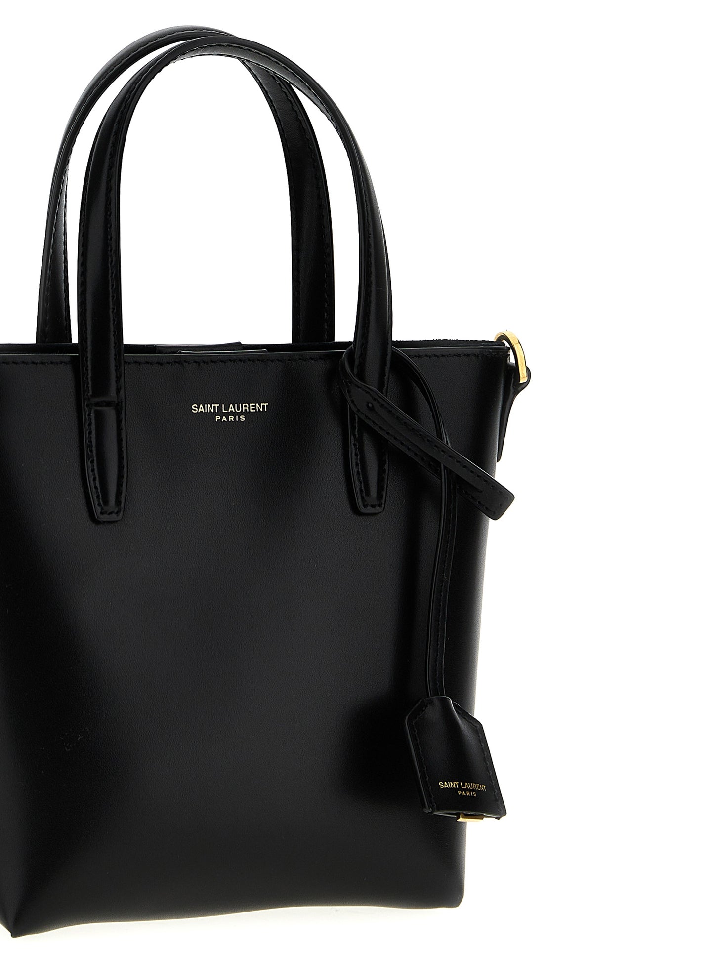 Saint Laurent Schwarze Kalbsleder-Tasche