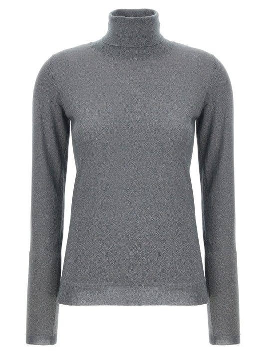 Brunello Cucinelli Grauer Kaschmir-Strickjacke
