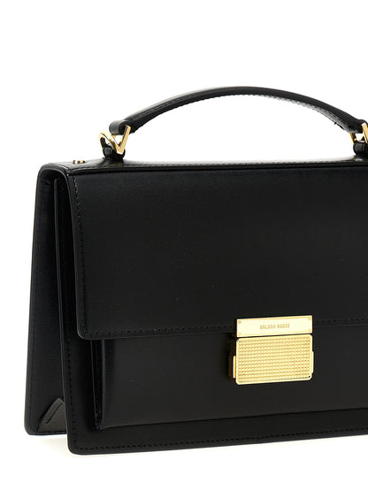 Golden Goose Schwarze Kalbsleder-Handtasche