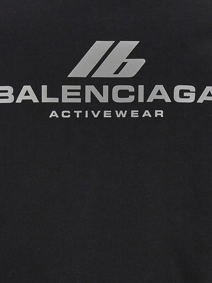 Balenciaga Schwarzer Baumwoll-Sweatshirt