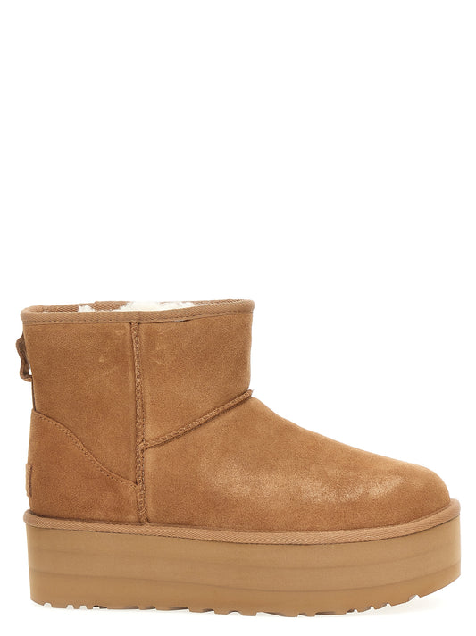 UGG Braune Ankle Boots aus Rindsleder – Produktansicht 1 | Arca Lucia