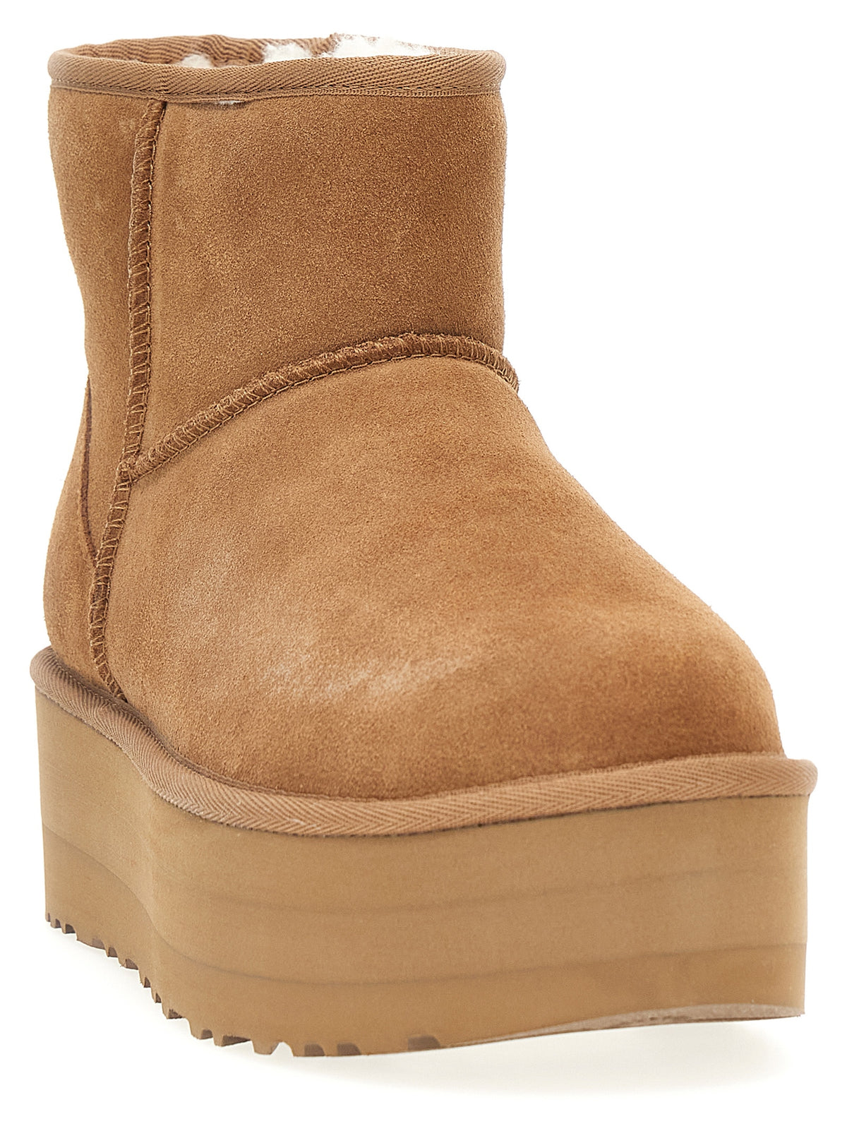 UGG Braune Ankle Boots aus Rindsleder – Produktansicht 2 | Arca Lucia